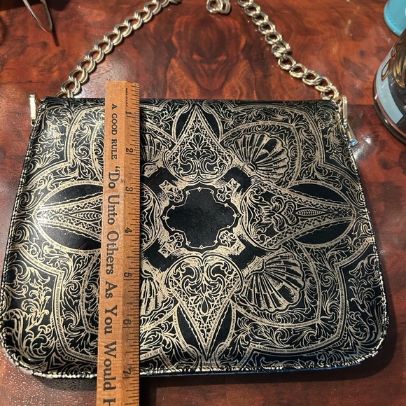 Vintage Italian Peruzzi Leather Handbag - Picture 7 of 9